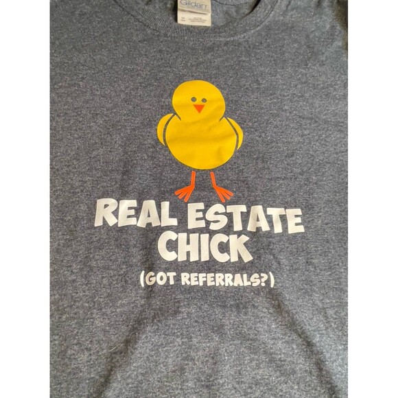 Realtor Chic Referral Shirts medium real estate lot of 2 - Picture 3 of 9